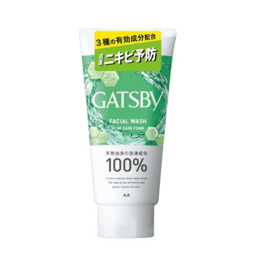 Gatsby Facial Wash Medicated Triple Care Acne Foam